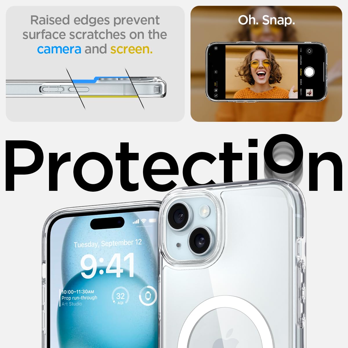 Spigen Ultra Hybrid MagFit Back Cover Case