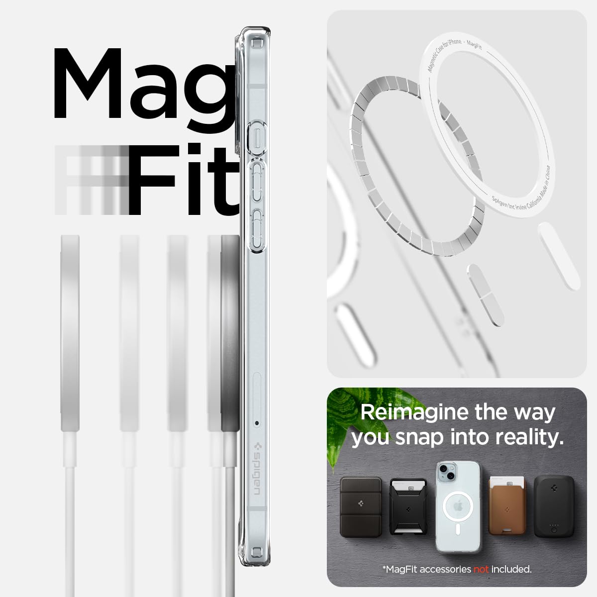 Spigen Ultra Hybrid MagFit Back Cover Case