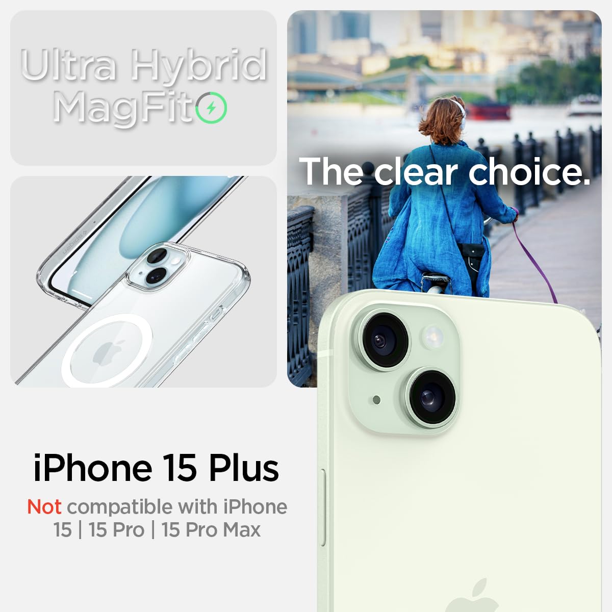 Spigen Ultra Hybrid MagFit Back Cover Case