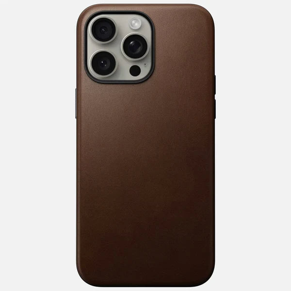 iPhone 16 Series: Full Grain Leather Case